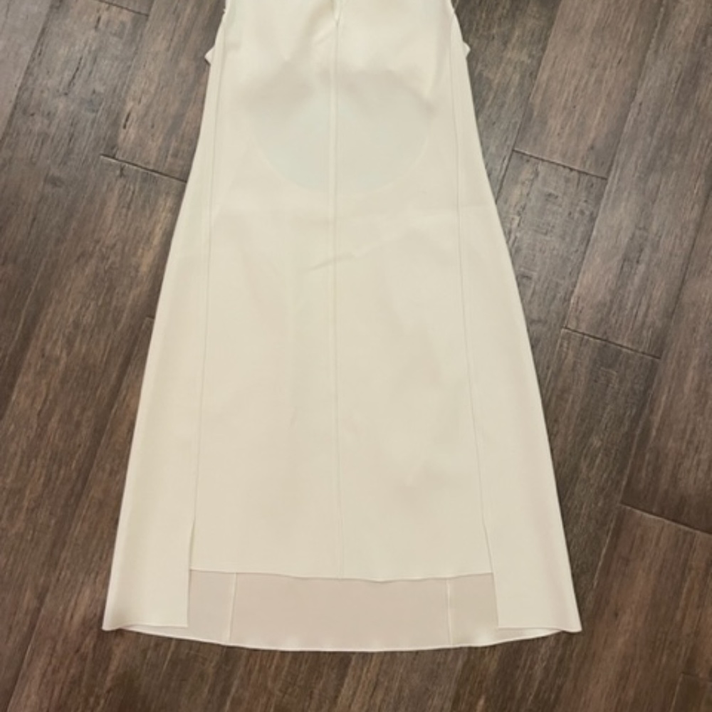 Cream Open-Back Rag & Bone Midi Dress - image 2